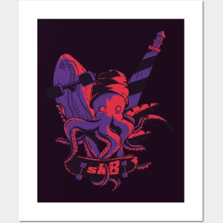 Octopus - Skate Adventures Posters and Art